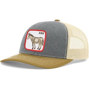 Funny Trucker Hats - Classic Design Snapback Hat, Donkey Trucker Cap for Men, Stylish Humorous Party in Kuwait
