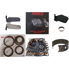4l60e 4L60 rebuilt kit gasket kit high energy frictions front band pump bushing and filter (93-03) Automatic transmission in Saudi Arabia