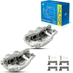 PHILTOP Brake Caliper Front Compatible with 2001-2010 Chevrolet Silverado 2500 HD, 2003-2020 Chevrolet Express 2500, 2003-2020 Chevrolet Express 3500, 2001-2010 GMC Sierra 2500 HD, 18-B4730, 18-B4731 in Saudi Arabia