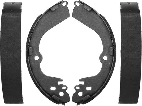 Detroit Axle - Rear Brake Shoes for 2013-2021 Nissan NV200 Chevrolet City Express, 2014 2015 2016 2017 2018 2019 2020 Premium Brake Shoes Replacement in Saudi Arabia