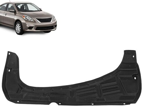 G-Plus Front Engine Splash Cover متوافق مع Nissan Versa 2015-2019 626609KM0A NI1228148 تحت حارس محرك الغلاف in Saudi Arabia