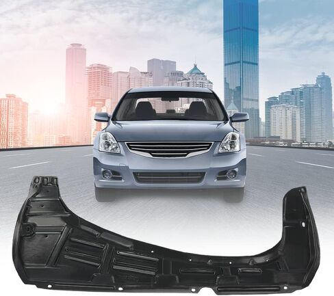 G-Plus Front Engine Splash Cover متوافق مع Nissan Versa 2015-2019 626609KM0A NI1228148 تحت حارس محرك الغلاف in Saudi Arabia