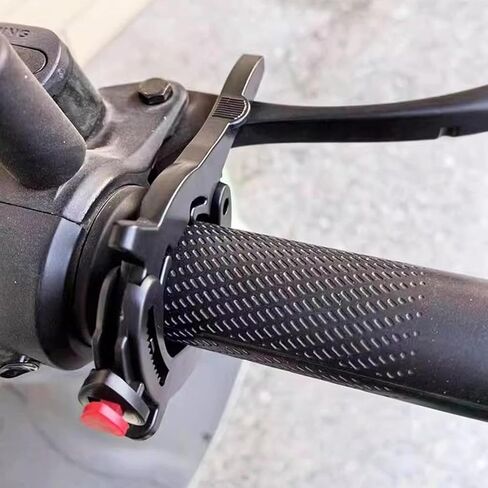 Black Throttle Cruise Control, Durable Motorcycle Cruise Control Throttle Clamp, User Friendly Installation Throttle Booster, Electric Vehicle Booster, Motorcycle Throttles Accessories, Throttles in Saudi Arabia