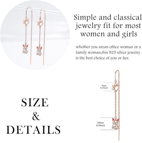 Opal Shark Earrings 925 Sterling Silver Cute Animal Earrings Dangle Drop Earrings for Women Shark Jewelry Gifts for Shark Lovers in Kuwait