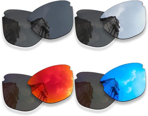 4 Pairs Polarized Replacement Lenses for Oakley Frogskins Lite OO9374 Sunglasses, Anti-Scratch and Impact Resistant in Saudi Arabia
