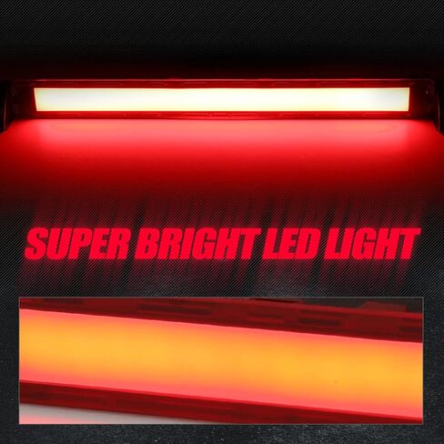 Auto Dynasty 3D LED Red Lens 3rd Rear Brake Light High Mount Stop Lamp Compatible with Pathfinder Infiniti QX4 01-04 in Saudi Arabia
