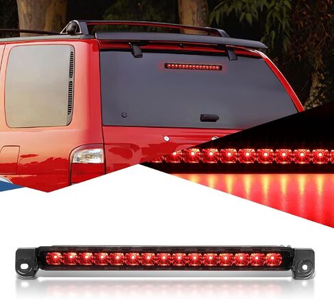 Auto Dynasty 3D LED Red Lens 3rd Rear Brake Light High Mount Stop Lamp Compatible with Pathfinder Infiniti QX4 01-04 in Saudi Arabia