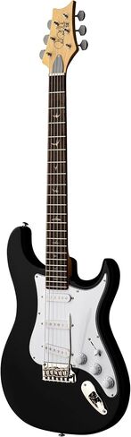 جيتار كهربائي PRS جيتار 6 String SE Silver Sky، نايلون أزرق مع حقيبة جيتار، يمين، (112108::6J :) in Saudi Arabia