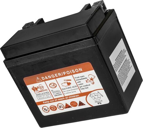 Caltric Agm Battery Compatible with Honda Ch80 Ch-80 Elite 80 1985-2007 in Saudi Arabia