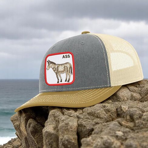 قبعات سائق شاحنة مضحكة - Design Design Snapback Hat و Donkey Trucker Cap للرجال ، حفلة فكاهية أنيقة in Kuwait