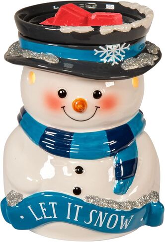 Scentsationals Wax Melt أكثر دفئًا لذوبان الشمع المعطر - Collection Willing Wintery Winston Snowman- العطور والفطائر in Saudi Arabia