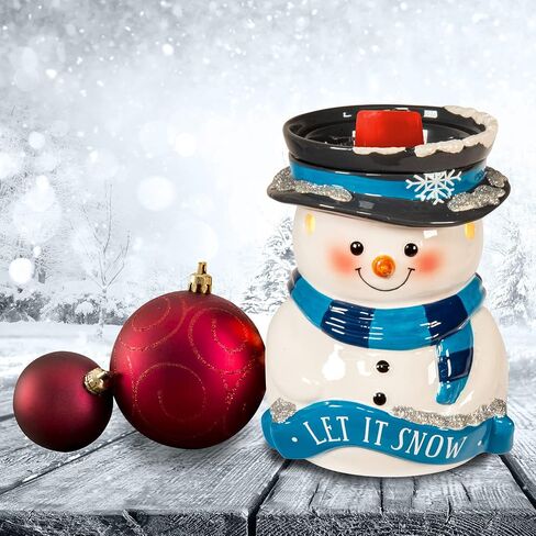 Scentsationals Wax Melt أكثر دفئًا لذوبان الشمع المعطر - Collection Willing Wintery Winston Snowman- العطور والفطائر in Saudi Arabia