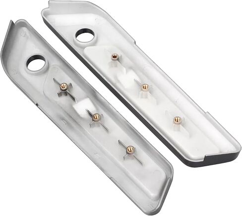 Saddlebag Saddle Bag Hinge Latch Covers fits for Harley Davidson Road King Road Glide Street Glide Electra Glide Ultra Classic CVO Models 2014-2024(Black and Grey) in Saudi Arabia
