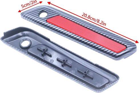Saddlebag Saddle Bag Hinge Latch Covers fits for Harley Davidson Road King Road Glide Street Glide Electra Glide Ultra Classic CVO Models 2014-2024(Black and Grey) in Saudi Arabia