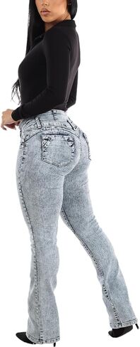 Moda Xpress Women's Lutting High Chercut Bootcut Jeans - بنطلون جينز مريح ومريح في نمط المبتدئين in Saudi Arabia