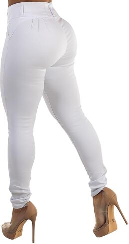 Butt Lifting Jeans for Women - High Waisted Skinny Levanta Cola Stretch Jeans in Kuwait