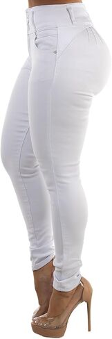 Butt Lifting Jeans for Women - High Waisted Skinny Levanta Cola Stretch Jeans in Kuwait