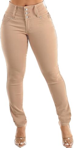 Butt Lifting Jeans for Women - High Waisted Skinny Levanta Cola Stretch Jeans in Kuwait