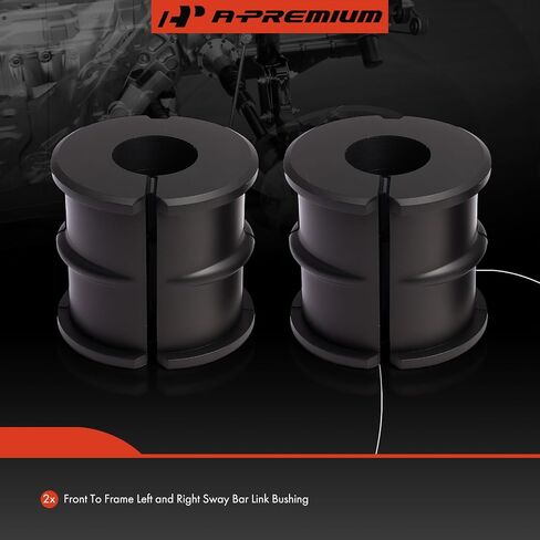 A-Premium 2 x Front To Frame Sway Bar Bushing Kit, Compatible with Dodge Charger 2006-2010, Challenger 2008-2009, Magnum 2005-2008 & Chrysler 300 2005-2014 in Saudi Arabia