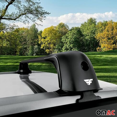 OMAC Premium Roof Rack Cross Bars Compatible with Porsche Macan 2015-2025 Aluminium Car Roof Racks, Rooftop Cargo Bars for Ski Luggage Rack Kayak Bike Canoe Snowboard CrossBars 220LB Capacity in Saudi Arabia