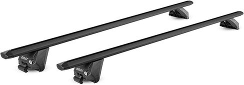 OMAC Roof Rack Cross Bars for Land Rover Discovery Sport 2015-2025 Alu Black 2 Pcs in Saudi Arabia