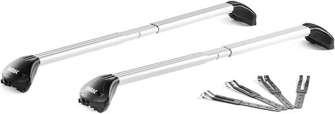 OMAC Roof Rack Cross Bars for Land Rover Discovery Sport 2015-2025 Alu Black 2 Pcs in Kuwait