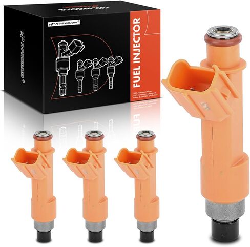 A-Premium Fuel Injectors Compatible with Toyota Camry 2003-2011 & Lexus HS250h 2010-2012, 2.4L 4-PC Set in Saudi Arabia