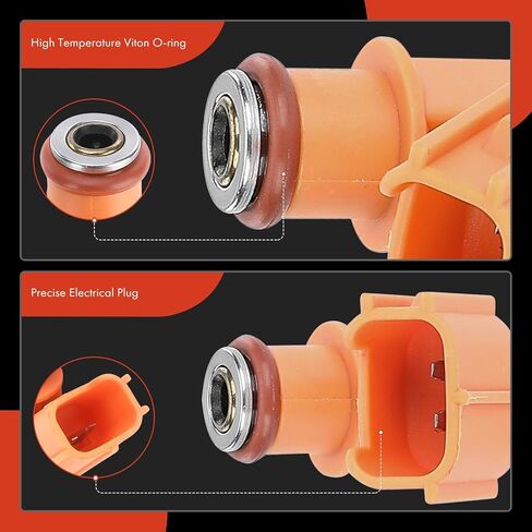 A-Premium Fuel Injectors Compatible with Toyota Camry 2003-2011 & Lexus HS250h 2010-2012, 2.4L 4-PC Set in Saudi Arabia