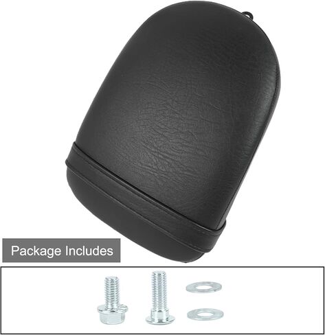 Black Rear Seat Kit for Rebel CMX300 CMX500 (2017-2025) - Thick Comfort Passenger Seat, Premium Synthetic Leather, Easy Install - Motorcycle Accessories for Rebel 500 & 300 in Kuwait