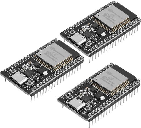 5PCS D1 Mini ESP32 ESP-WROOM-32 WLAN WiFi + Bluetooth IoT Development Board Kit Dual Cores CPU Module USB Interface Compatible with Arduino IDE NodeMCU in Kuwait