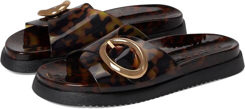Steve Madden Women's Mandie Slide Sandal, Tortoise, 8.5 in Saudi Arabia