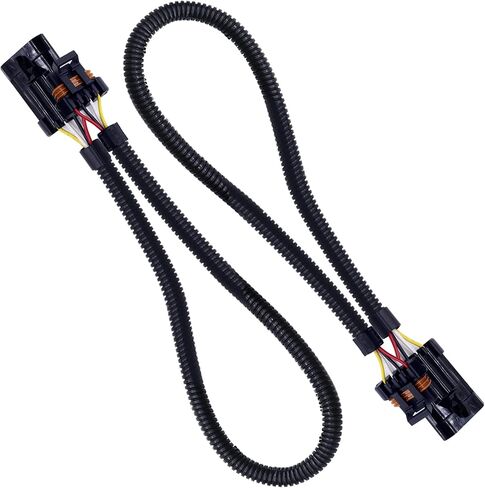 HiSport 4 Pin 4-Way Header Extension Wiring Sensor 24" Harness 2 PCS for O2 Sensor Compatible with Camaro Firebird Corvette Ls1 Ls6 Lt4 O2 in Saudi Arabia