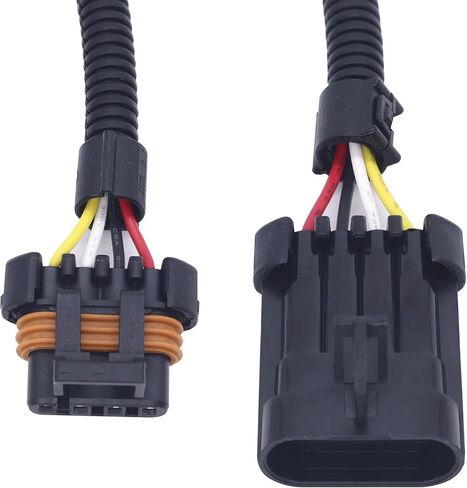 HiSport 4 Pin 4-Way Header Extension Wiring Sensor 24" Harness 2 PCS for O2 Sensor Compatible with Camaro Firebird Corvette Ls1 Ls6 Lt4 O2 in Saudi Arabia