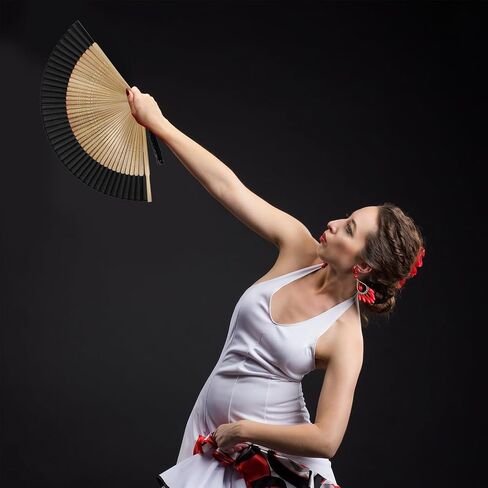 مروحة اليد القابلة للطي اليابانية اليابانية خمر الخيزر in Saudi Arabia