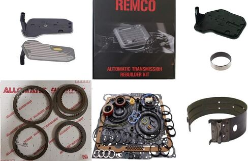 4l60e 4L60 rebuilt kit gasket kit high energy frictions front band pump bushing and filter (93-03) Automatic transmission in Saudi Arabia