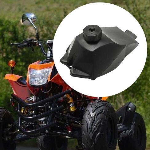 Black Plastic Gas Petrol Fuel Tank, 2 Stroke Fuel Tank, Suitable for 47cc 49cc Chinese Mini Moto Quad 4 Wheeler Dirt Bike Minimoto Kids ATV in Saudi Arabia