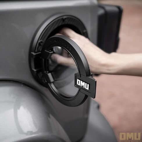 OMU Genesis Series Aluminum Transparent Space Capsule Gas Tank Cover Compatible with Jeep Wrangler JL in Saudi Arabia
