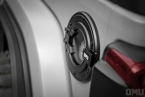 OMU Genesis Series Aluminum Transparent Space Capsule Gas Tank Cover Compatible with Jeep Wrangler JL in Saudi Arabia