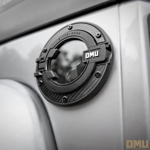 OMU Genesis Series Aluminum Transparent Space Capsule Gas Tank Cover Compatible with Jeep Wrangler JL in Saudi Arabia