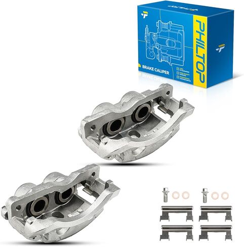 PHILTOP Brake Caliper Front Compatible with 2001-2010 Chevrolet Silverado 2500 HD, 2003-2020 Chevrolet Express 2500, 2003-2020 Chevrolet Express 3500, 2001-2010 GMC Sierra 2500 HD, 18-B4730, 18-B4731 in Saudi Arabia