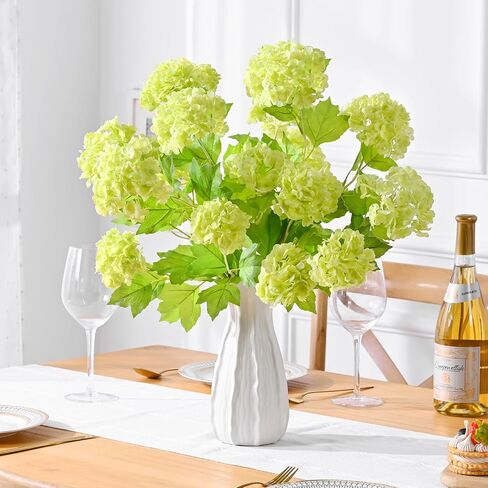 Waipfaru 4pcs الزهور الاصطناعية الكوبية ، زهور اللمس الحقيقية ، 26.8 "الزهور الكوبية المزيفة ، اللاتكس الحقيقي لمسة مائية ، زهور مزيفة للمنزل ديكور حفل زفاف حفل زفاف ، أخضر in Saudi Arabia