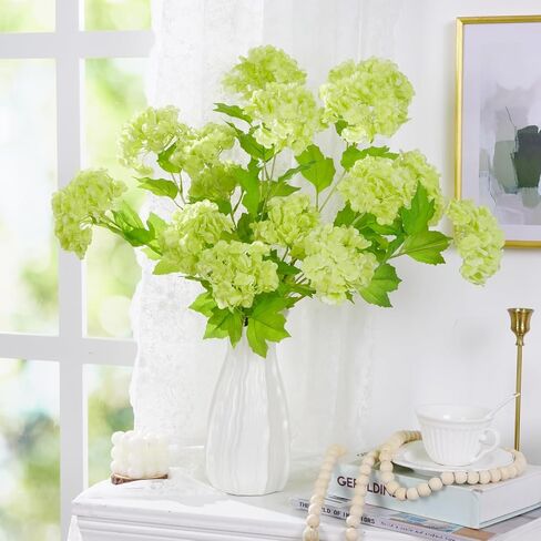 Waipfaru 4pcs الزهور الاصطناعية الكوبية ، زهور اللمس الحقيقية ، 26.8 "الزهور الكوبية المزيفة ، اللاتكس الحقيقي لمسة مائية ، زهور مزيفة للمنزل ديكور حفل زفاف حفل زفاف ، أخضر in Saudi Arabia