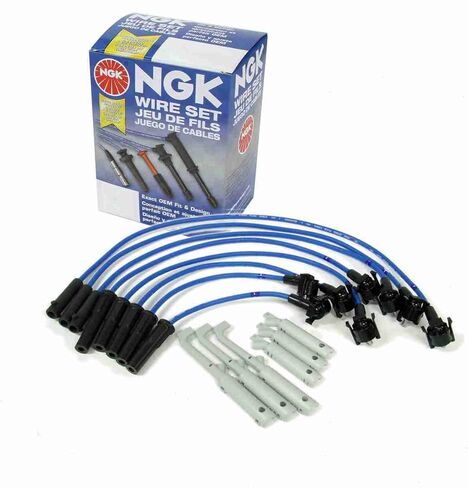 NGK Spark Plug Wire Set compatible with Mazda B2500 2.5L L4 1998-2001 in Saudi Arabia
