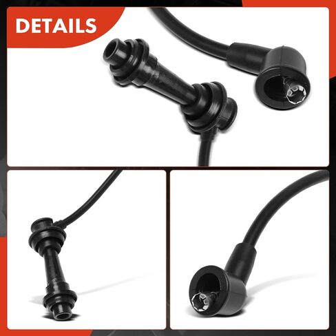 A-Premium 6PCS Spark Plug Wires Compatible with Toyota Celica 1990-1991, MR2 1991-1992, 2.0L in Saudi Arabia