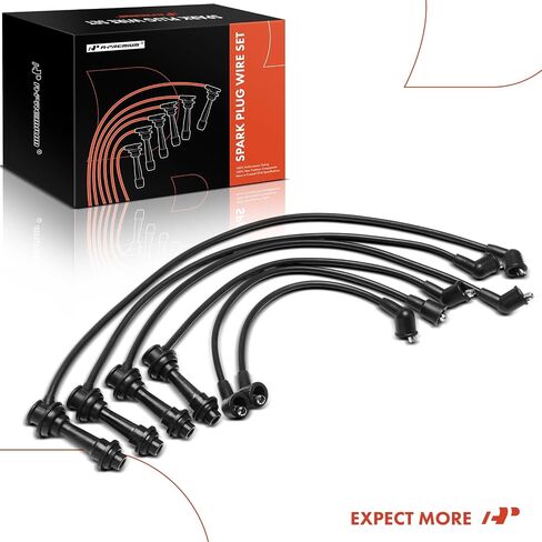 A-Premium 6PCS Spark Plug Wires Compatible with Toyota Celica 1990-1991, MR2 1991-1992, 2.0L in Saudi Arabia