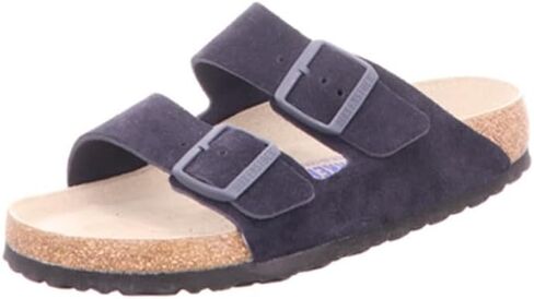 Birkenstock Women's Arizona Soft Footbed, Black Birko-Flor¿, 41 N EU in Saudi Arabia