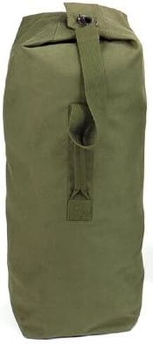 Rothco Heavyweight Top Load Canvas Duffle Bag - Rugged, Reliable, Ready for Your Adventures - 21" x 36" - Olive Drab in Saudi Arabia