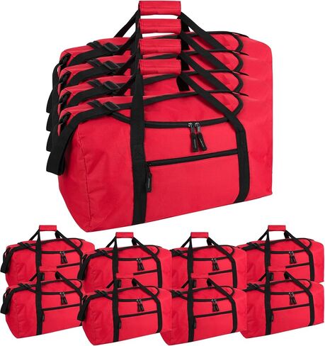 (24 Pack) Bulk Duffle Bags Wholesale for Homeless Adult Men, Women, Travel, and Sports Teams (Assorted Colors Pack) in Saudi Arabia