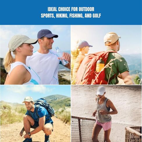 POWERCAP ICE Baseball Hat – Instant Cooling with Reusable Ice Packs UPF 50 UV Sun Protection for Hot Weather - PCIC-1026 in Kuwait