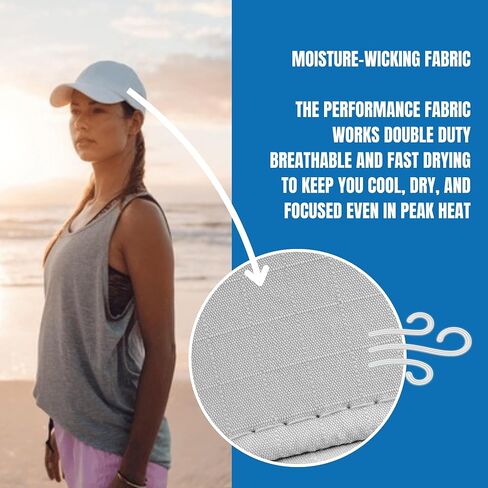 POWERCAP ICE Baseball Hat – Instant Cooling with Reusable Ice Packs UPF 50 UV Sun Protection for Hot Weather - PCIC-1026 in Kuwait